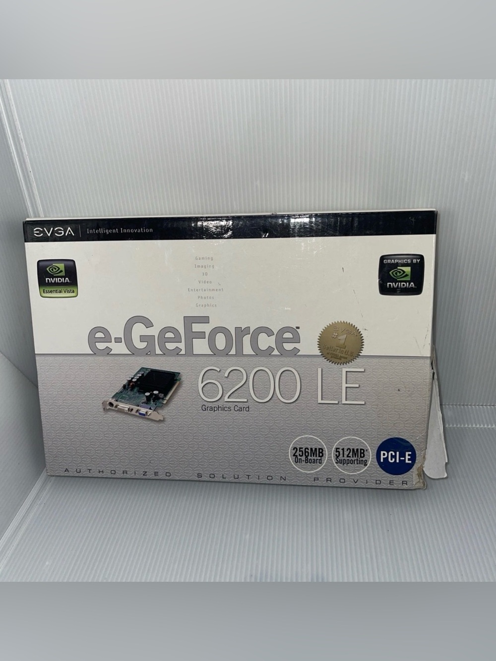 EVGA e-GeForce 6200LE (Ltd. Edition) 256MB DDR2 AGP 8X Graphics Card - Open Box